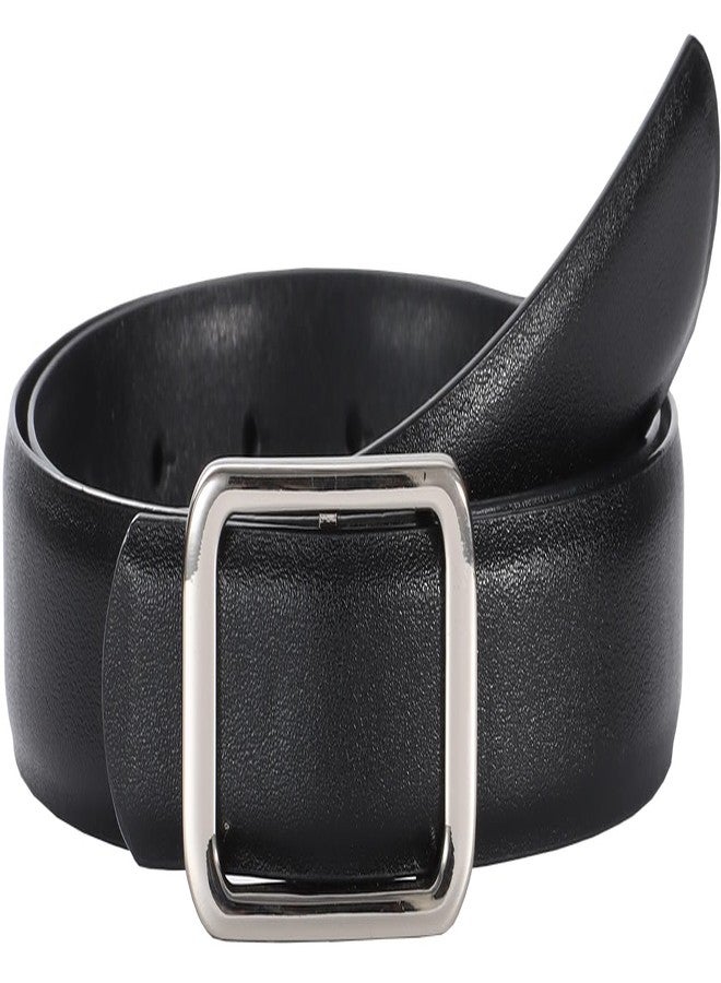 ALAIX Women's Leather Belt for Jeans Pants Fashion Belt with Gold/Silver Buckle Elegant Thin Waist Dress Belts for Women - Image 1